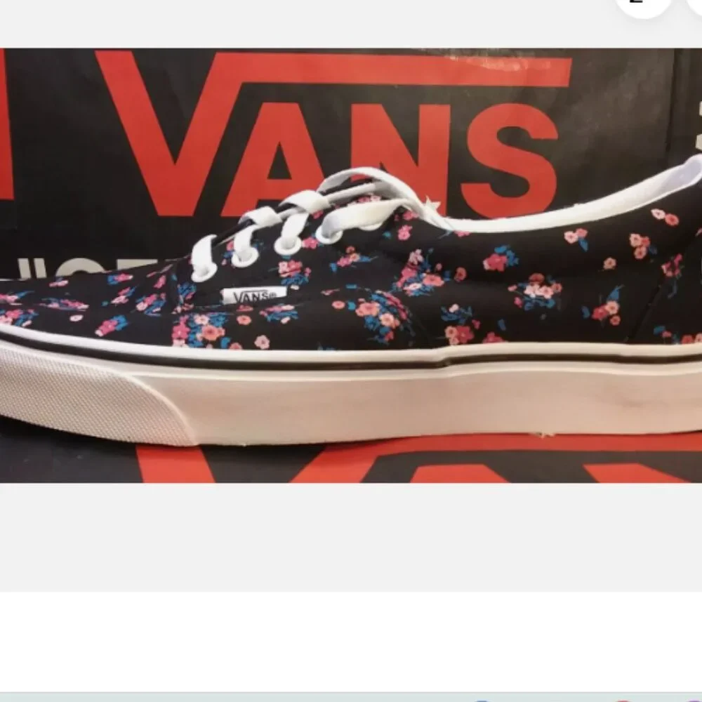 Vans Men's 3.5/Women's 5 Era Ditsy Floral Black/True White VN0A4U398KI
